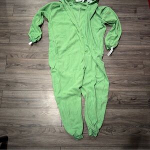 Green Adult Mike Wazowski One Piece Costume. Onesie. Male or Female. Size Medium